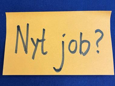 Nyt job?